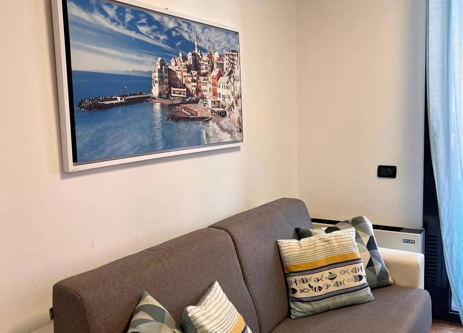 Dock of the Bay Genova: Waterfront Apartment with Porto Antico Views  Genoa